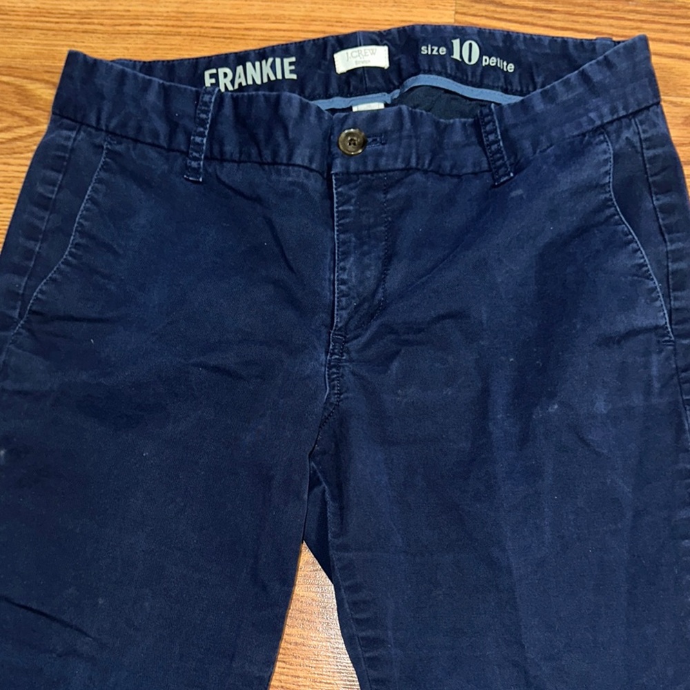 Frankie J. Crew stretch Navy Blue Pants
